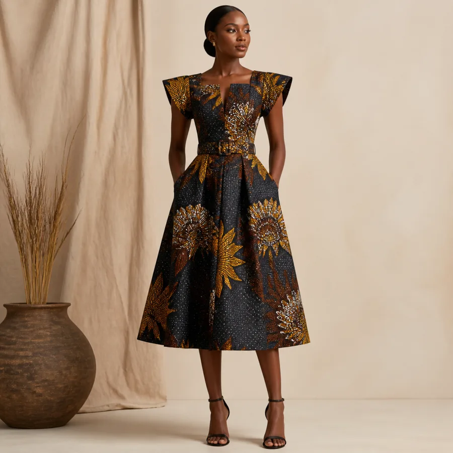 RichTee modern African fashion editorial
