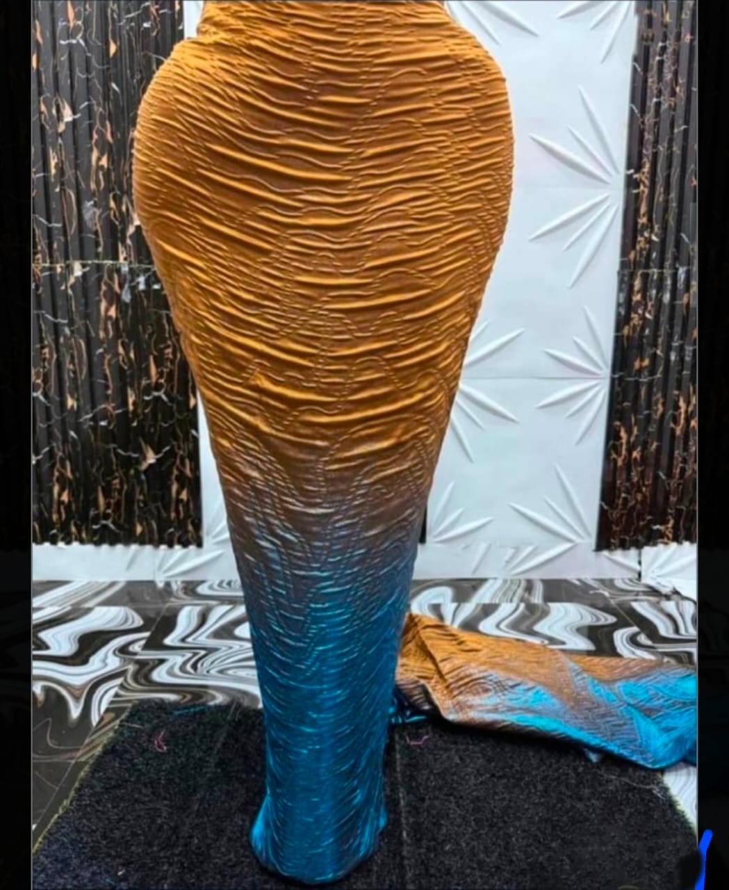 Bronze / Teal ombré