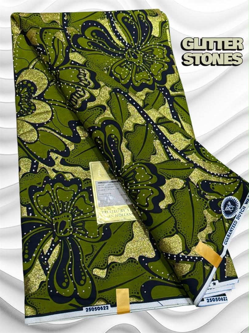 Olive Green Floral