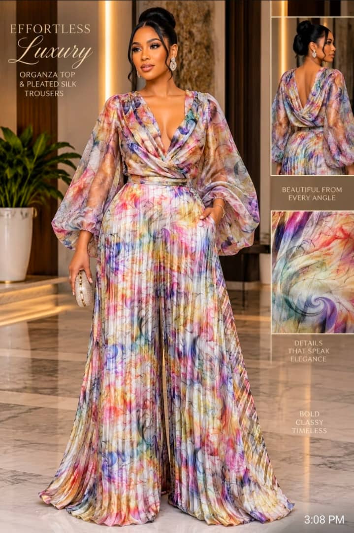 Luxury Pleated
