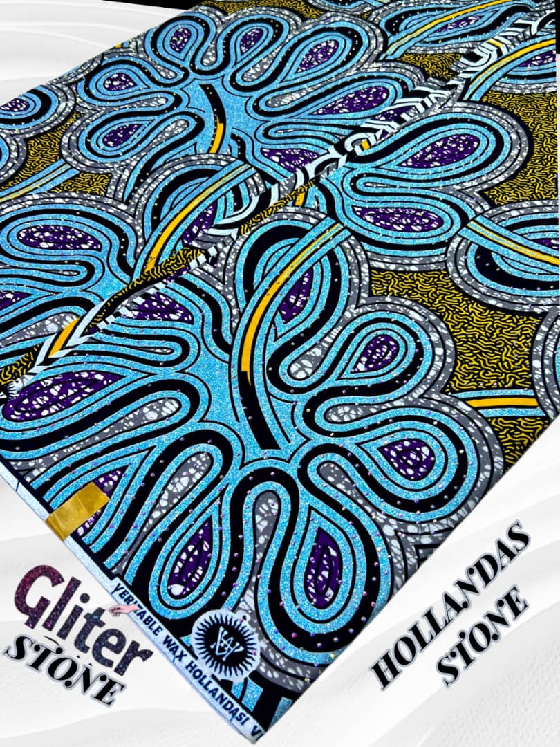 Turquoise Blue Paisley