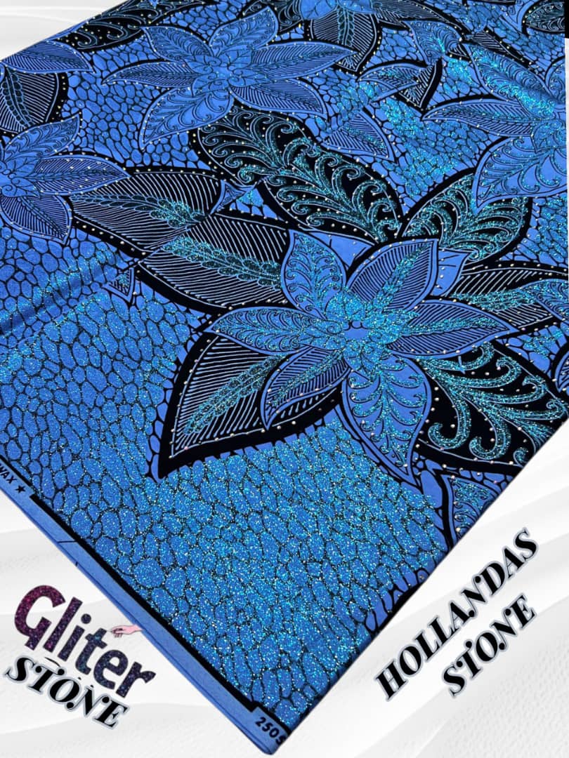 Royal Blue Floral