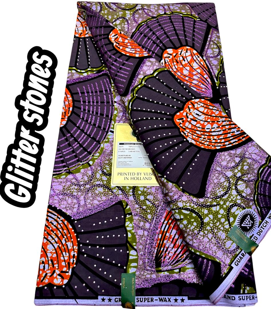 Vlisco Big Holland Glitter